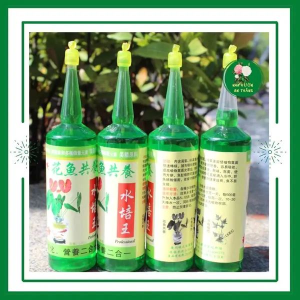 4 Lọ Lớn 120ML Dung Dịch Dưỡng Cây Cảnh