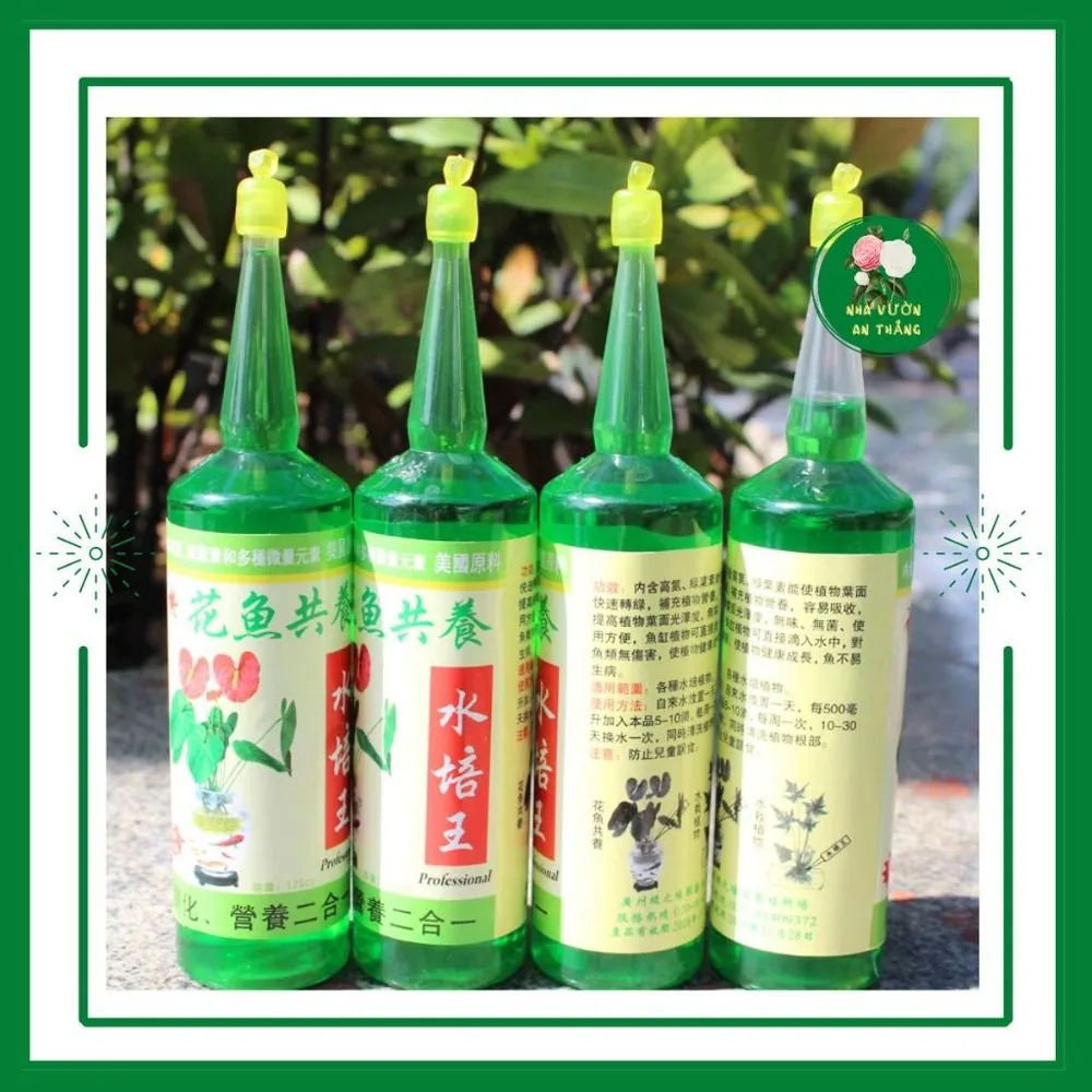 4 Lọ Lớn 120ML Dung Dịch Dưỡng Cây Cảnh