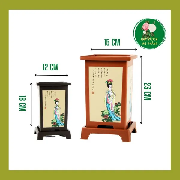 Chậu trồng bon sai
